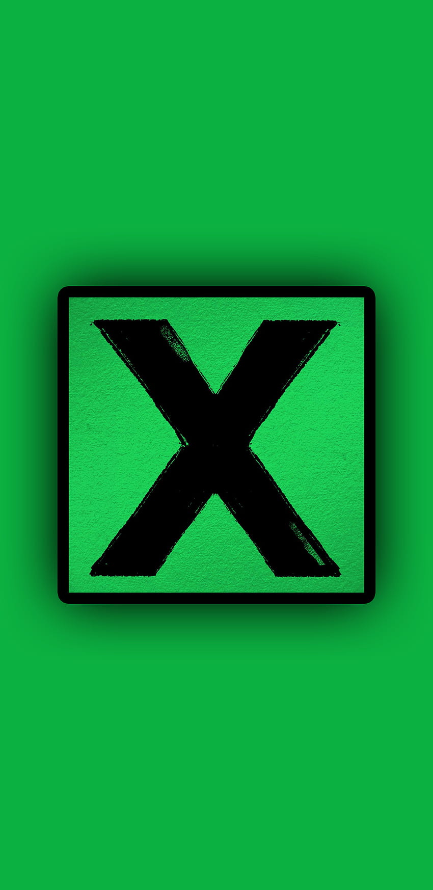 Ed Sheeran x, Pop, Ed Sheeran, Sänger, Musik, UK, Multiplizieren, Album, Grün HD-Handy-Hintergrundbild