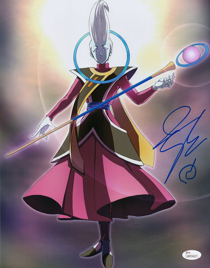 Ian Sinclair Signed Autograph Dragon Ball Super Whis HD phone wallpaper