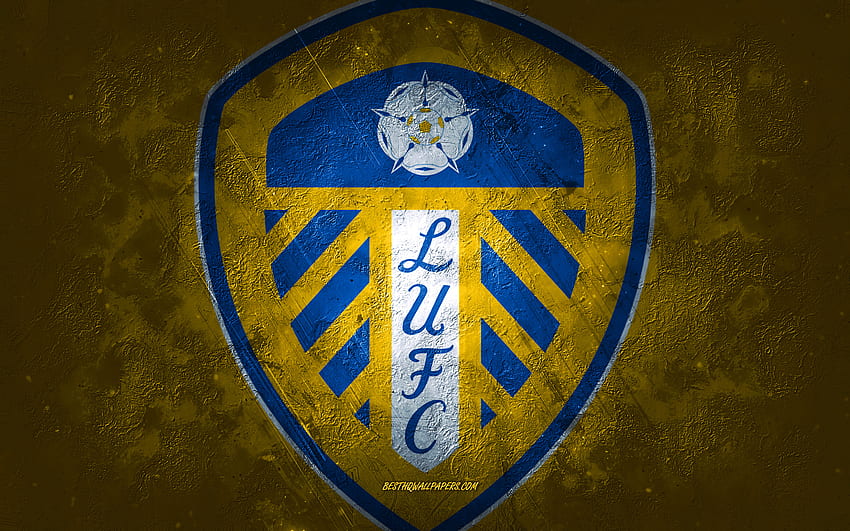 Leeds United FC, piłka nożna, lufc, logo, piłka nożna Tapeta HD