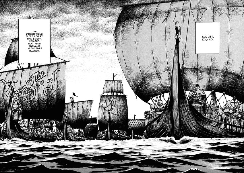 Vinland Saga - Risoluzione:, Manga Panel Sfondo HD