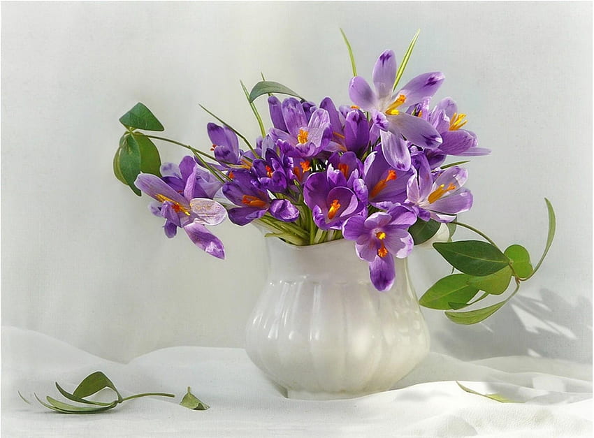 Flowers, Branch, Greens, Bouquet, Vase, Disbanded, Loose HD wallpaper