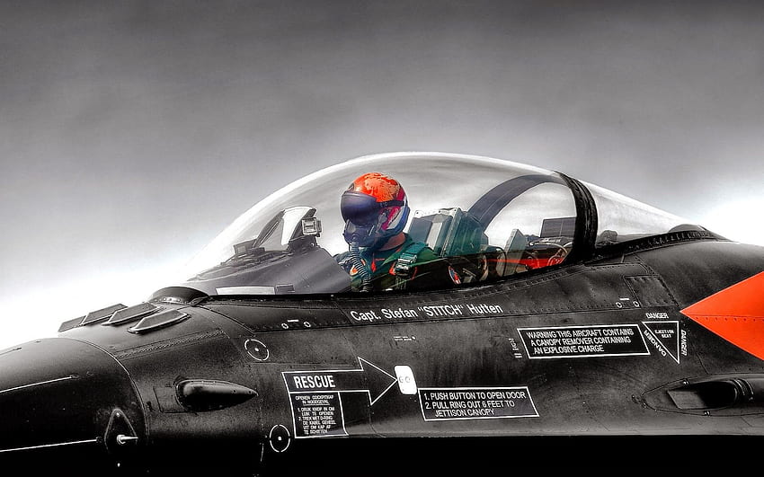 Jet Fighter, Pilot Tempur Wallpaper HD