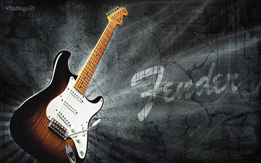 Fender Stratocaster - iPad iPhone Fond d'écran HD