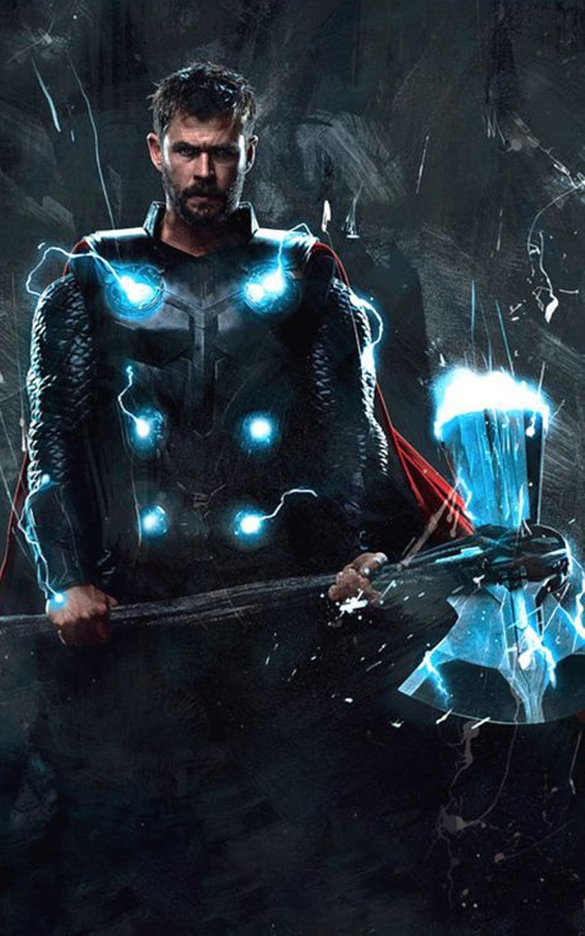 thor Herois marvel, Marvel, , Avengers Infinity War Thor fondo de pantalla del teléfono