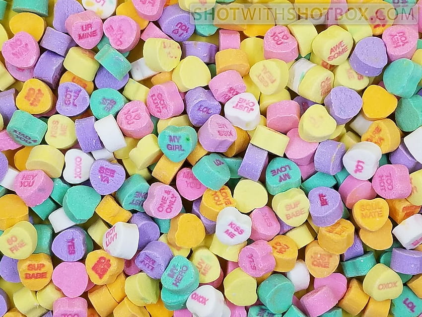 55 Candy Hearts