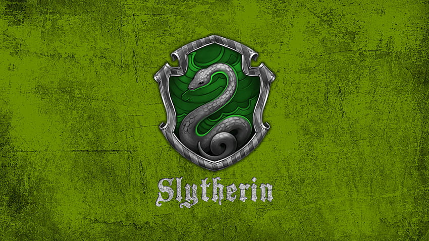 Genial Harry Potter Slytherin, logotipo de Slytherin fondo de pantalla