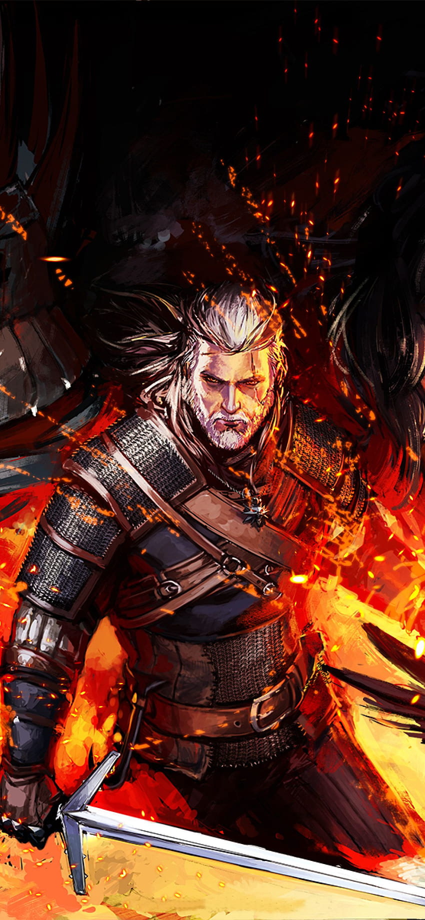 The Witcher 3 iPhone - - - Tip, Witcher 3 Red HD phone wallpaper | Pxfuel