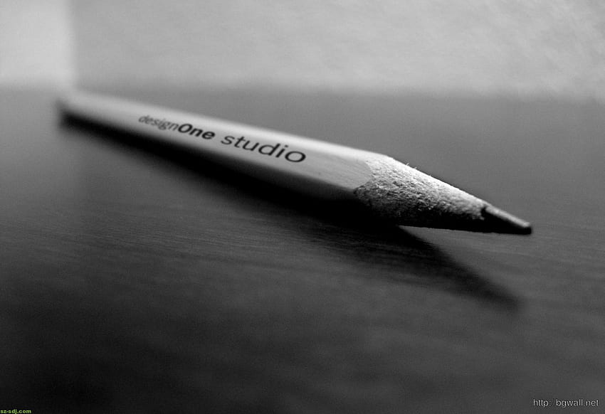 Black And White Pencils Macro – Background, Cool Pencil HD wallpaper