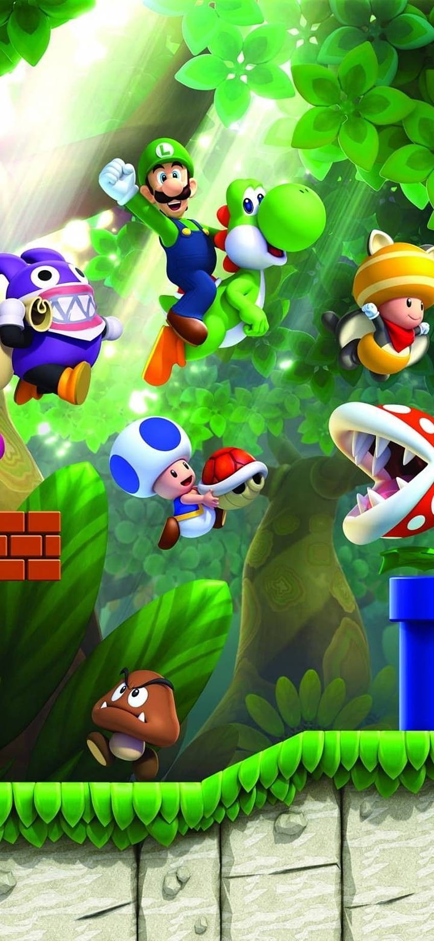 Luigiego. Słodki, Super Mario i Luigi, Luigi Tapeta na telefon HD