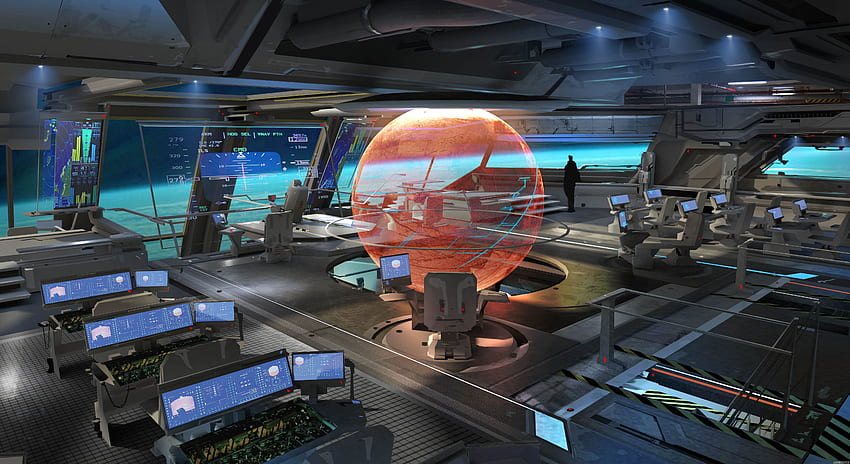 GWIAZDOWY OBYWATEL Sci Fi Statek Kosmiczny Gra F. . 167587. UP, wnętrze statku kosmicznego Tapeta HD