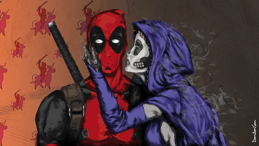 More Like Deadpool and ath by domitorisan89. nfbp, Deadpool Death HD wallpaper