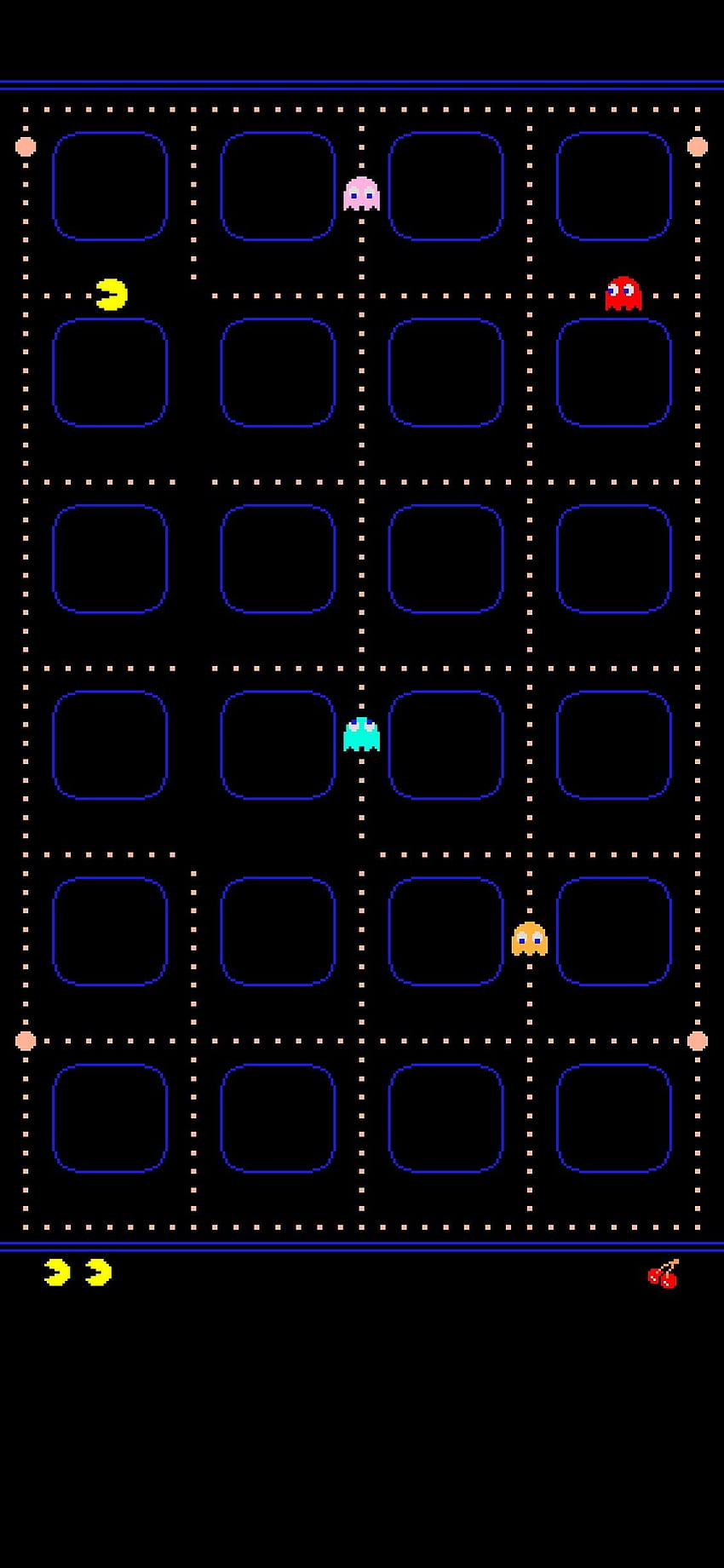 Pac Man solo para iPhone X: Iphone, Cool Pacman fondo de pantalla del teléfono