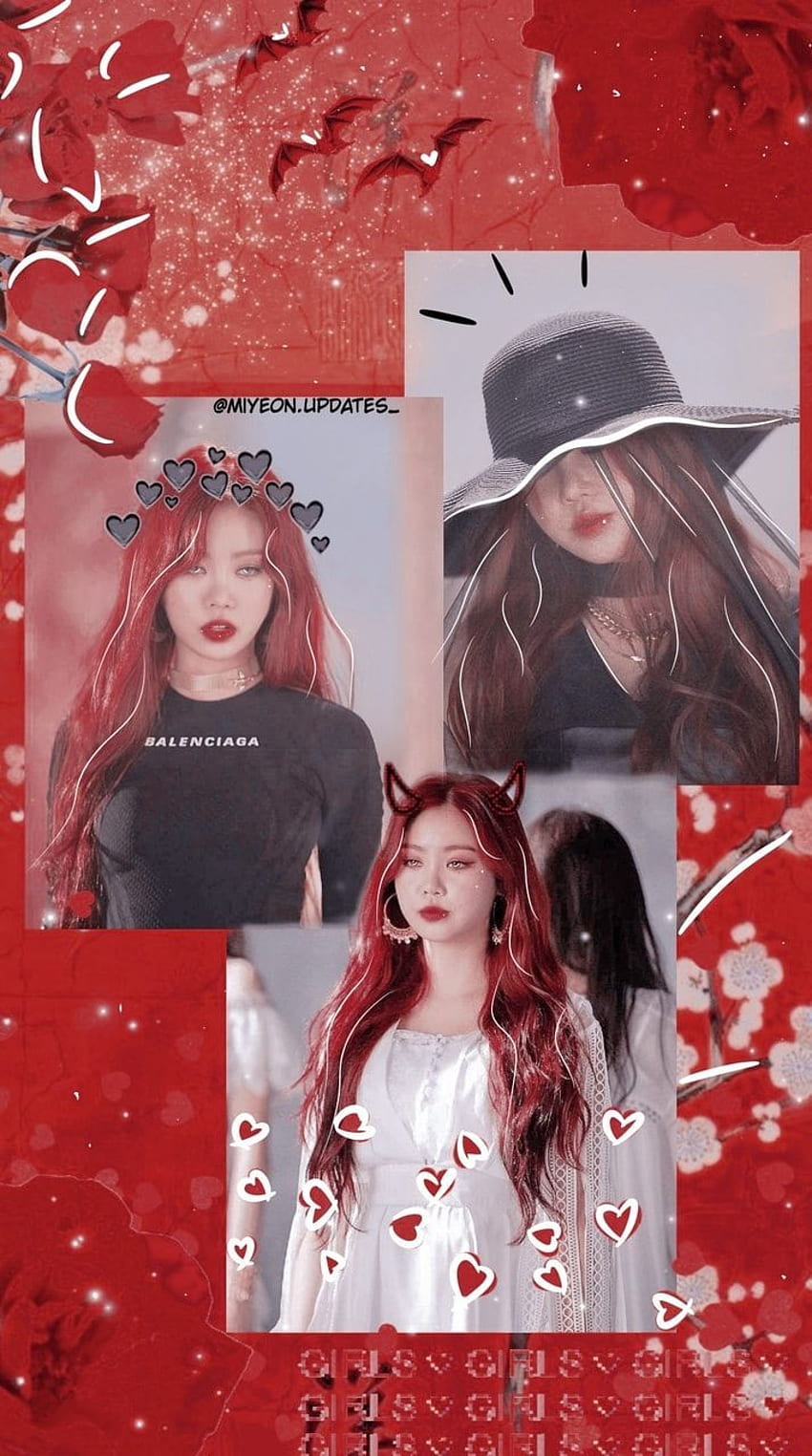 soojin aesthetic wallpaper (g)i-dle wallpaper | Band wallpapers, Korean  bands, G i dle wallpaper