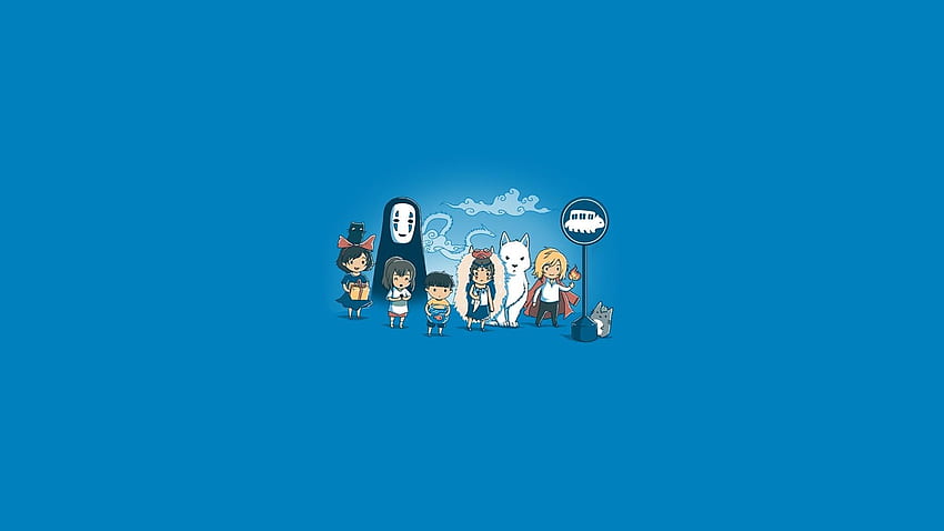 Studio Ghibli Aesthetic Laptop Ponyo HD wallpaper