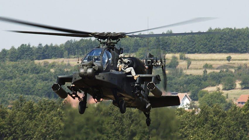 ah 64, Apache, Attack, Helicopter, Army, Military, Weapon, 46 HD wallpaper