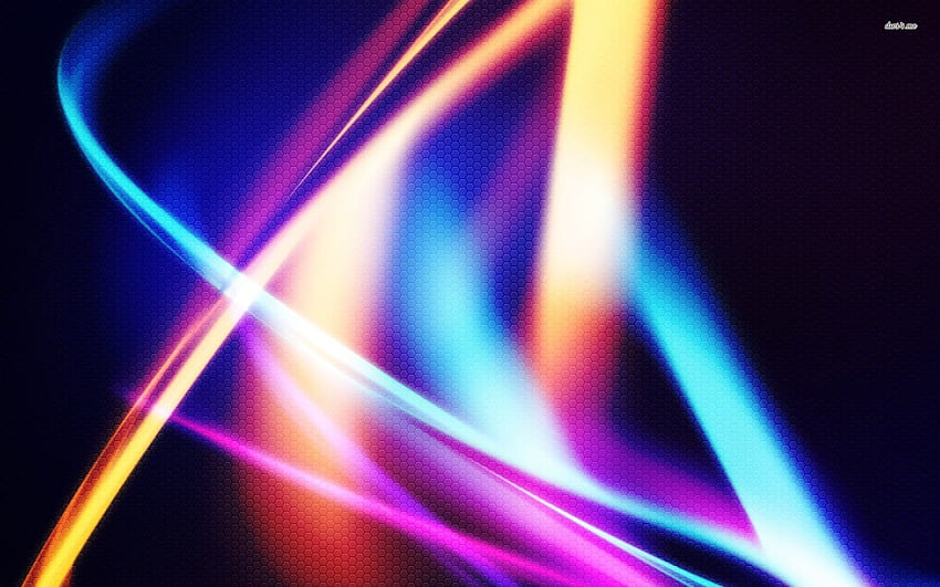 Fluorescent light on hexagon pattern - Abstract HD wallpaper | Pxfuel
