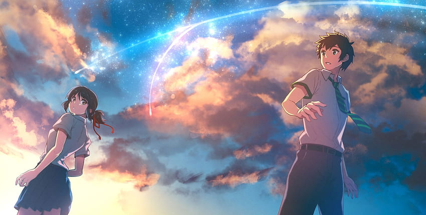 A Body-Switching Teen Romance Anime Disaster Flick With 'Your Name.' On It  : NPR