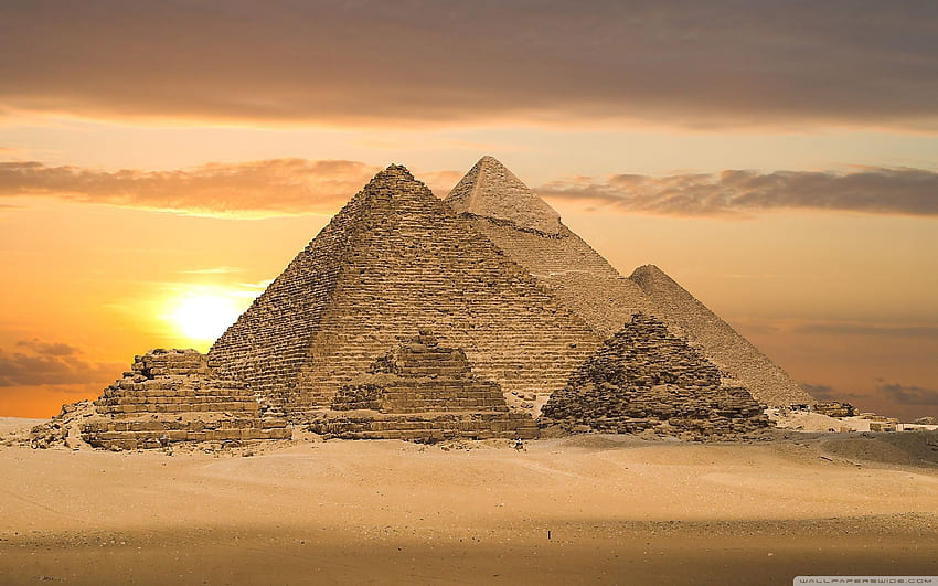 Egyptian Pyramids - Cairo, Egypt, Africa Ultra Background for U TV : Multi Display, Dual Monitor : Tablet : Smartphone, Egypt History HD wallpaper