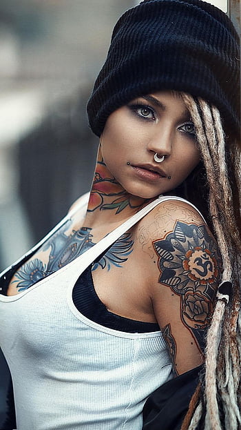 Iphone tattoo girl HD wallpapers | Pxfuel