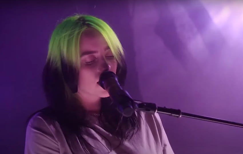 Billie Eilish performs 'My Future' for the first time at the Democratic National Convention HD wallpaper