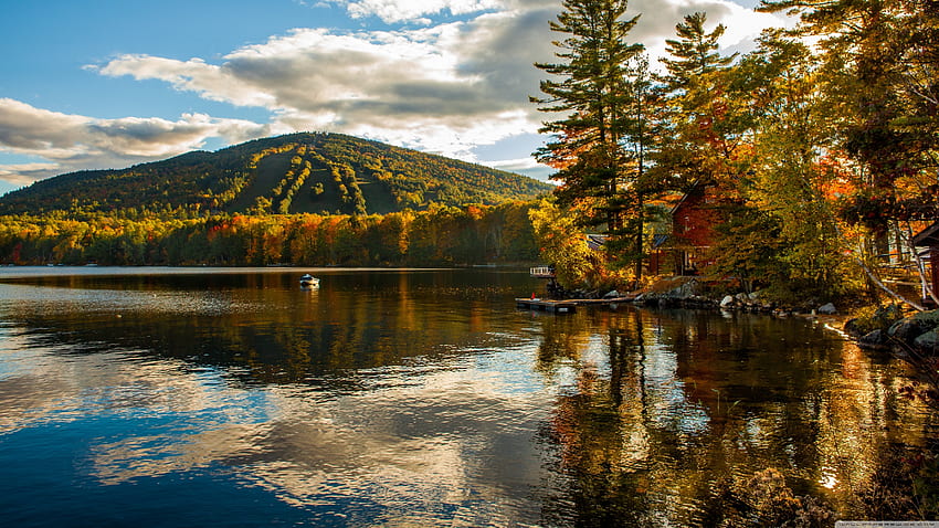 New England Fall Foliage Ultra Background for U TV : & UltraWide & Laptop : Tablet : Smartphone, Boston Autumn HD wallpaper