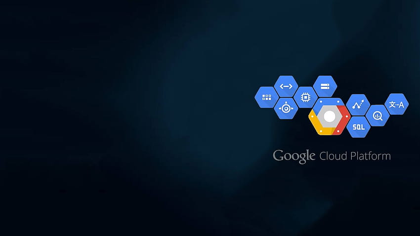 Nube: servicios de Google Cloud, tecnología en la nube fondo de pantalla