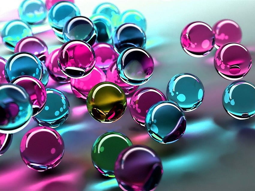 Canicas transparentes. cam. , Marble, Glass marbles, Marble Balls HD wallpaper