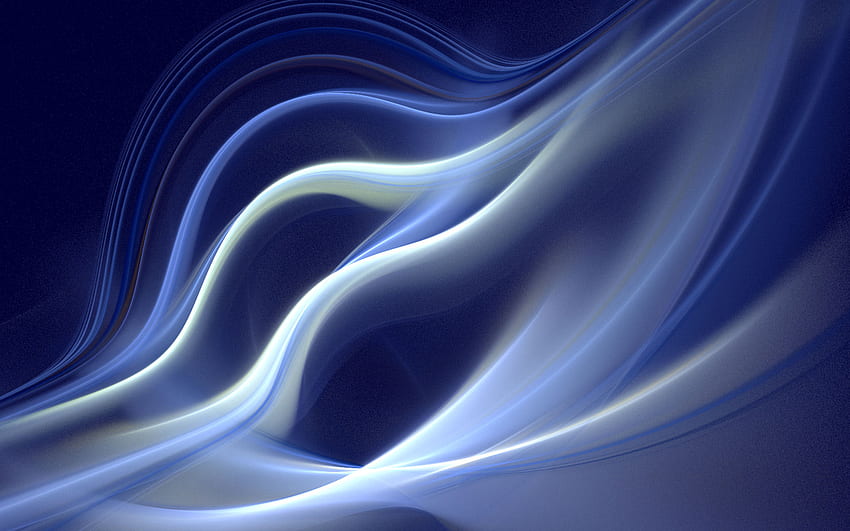 Bluey, azul, abstracto, 3d fondo de pantalla