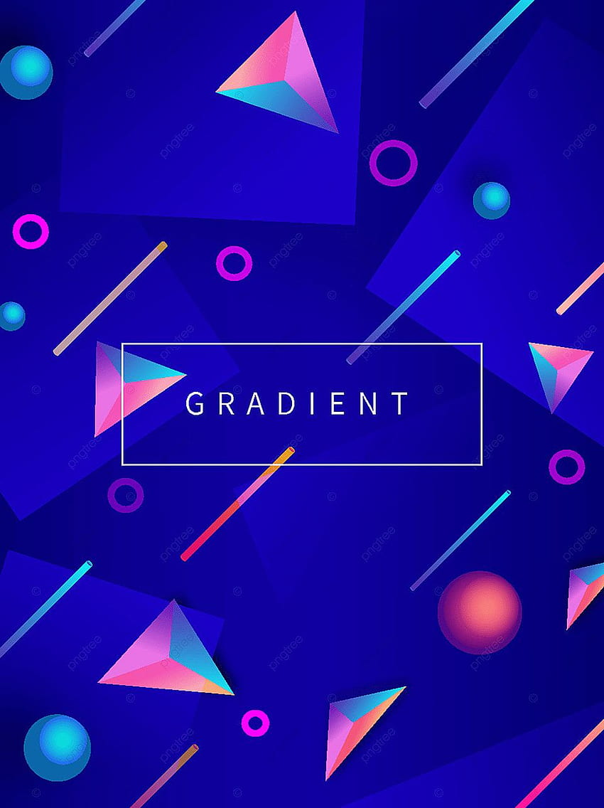 Gradient 3D Geometric , Gradient Three Dimensional, Geometric, Graphics Background for, Cool 3D Geometric HD phone wallpaper