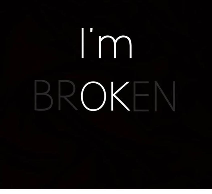Broken. Im broken, Life quotes, Maleficent quotes, I Am Broken HD wallpaper