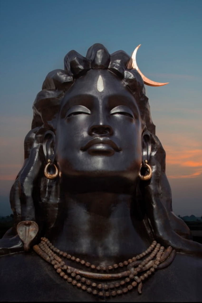 Eyes of Adiyogi. Lord shiva, Lord shiva statue, Shiva shankara HD phone wallpaper