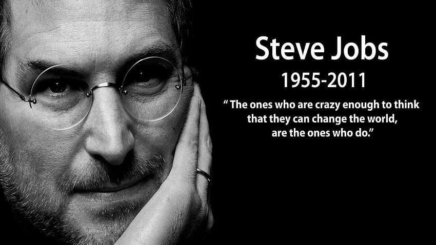 Kutipan inspirasional Steve oleh orang-orang terkenal, pekerjaan sukses, Selebriti Terkenal Dunia Wallpaper HD