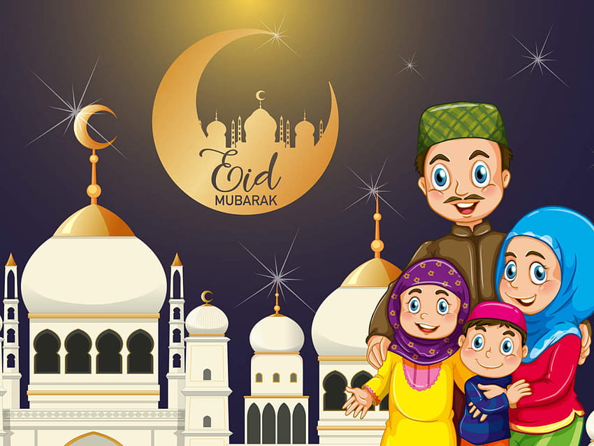 Eid-Wünsche, Happy Eid Ul Fitr: Eid Mubarak-Wünsche, Nachrichten, , Zitate, Grüße, , WhatsApp- und Facebook-Status, Eid al-Fitr HD-Hintergrundbild