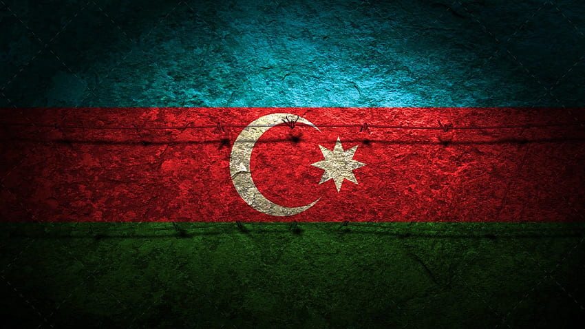 Azerbaycan bayrağı. Azərbaycan bayrağı divar kağıdı. Ay ulduzlu üç renkli bayrağımız. Azerbaycan bayrağı, Azerbaycan bayrağı, Bayrak HD duvar kağıdı