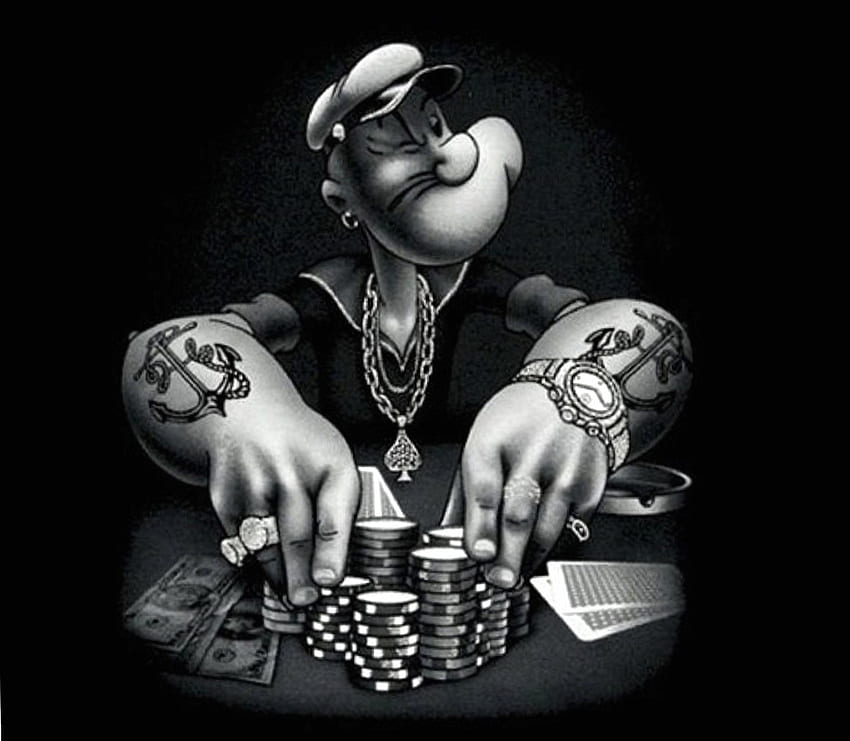 Poker Popeye Quality - Poker iPhone -, Cool Poker HD тапет
