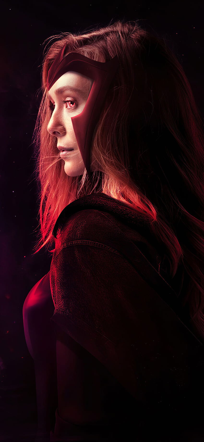 Grafika Wandy Maximoff w rozdzielczości. Elizabeth Olsen Scarlet Witch, Scarlet Witch, Scarlet Witch Marvel, Wanda Tapeta na telefon HD