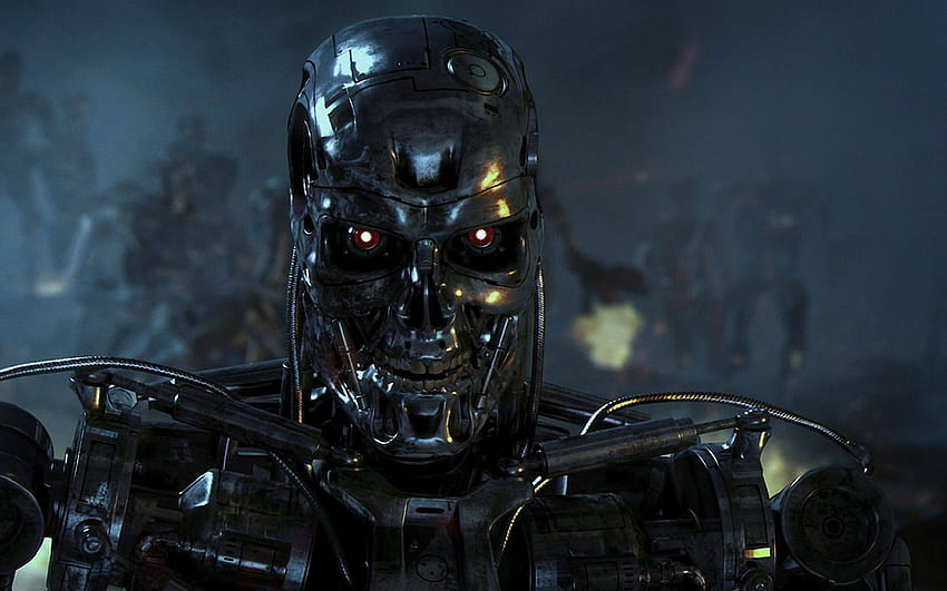 Terminator Genisys, Terminator-Gesicht HD-Hintergrundbild