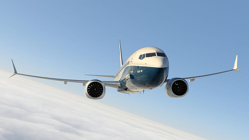 Boeing 737 MAX HD wallpaper