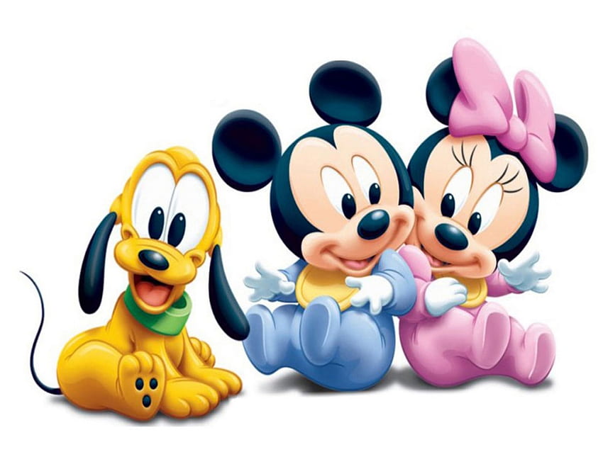 Baby Disney Cartoon Characters, Clip Art HD wallpaper