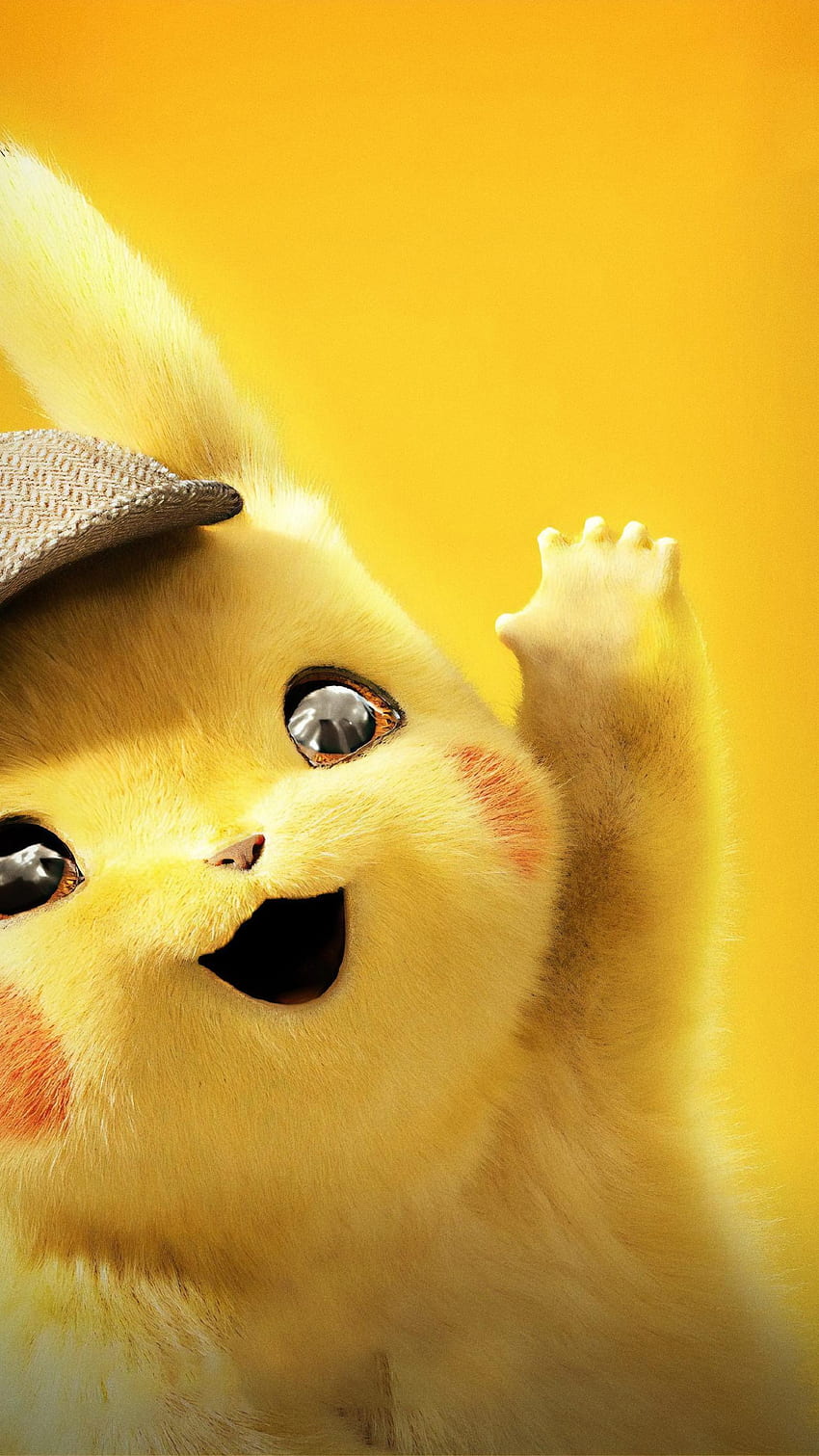 Pikachu, cartoon, cute HD phone wallpaper