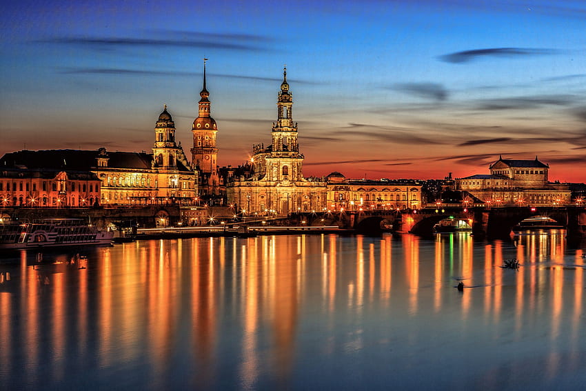 Dresden and Background HD wallpaper