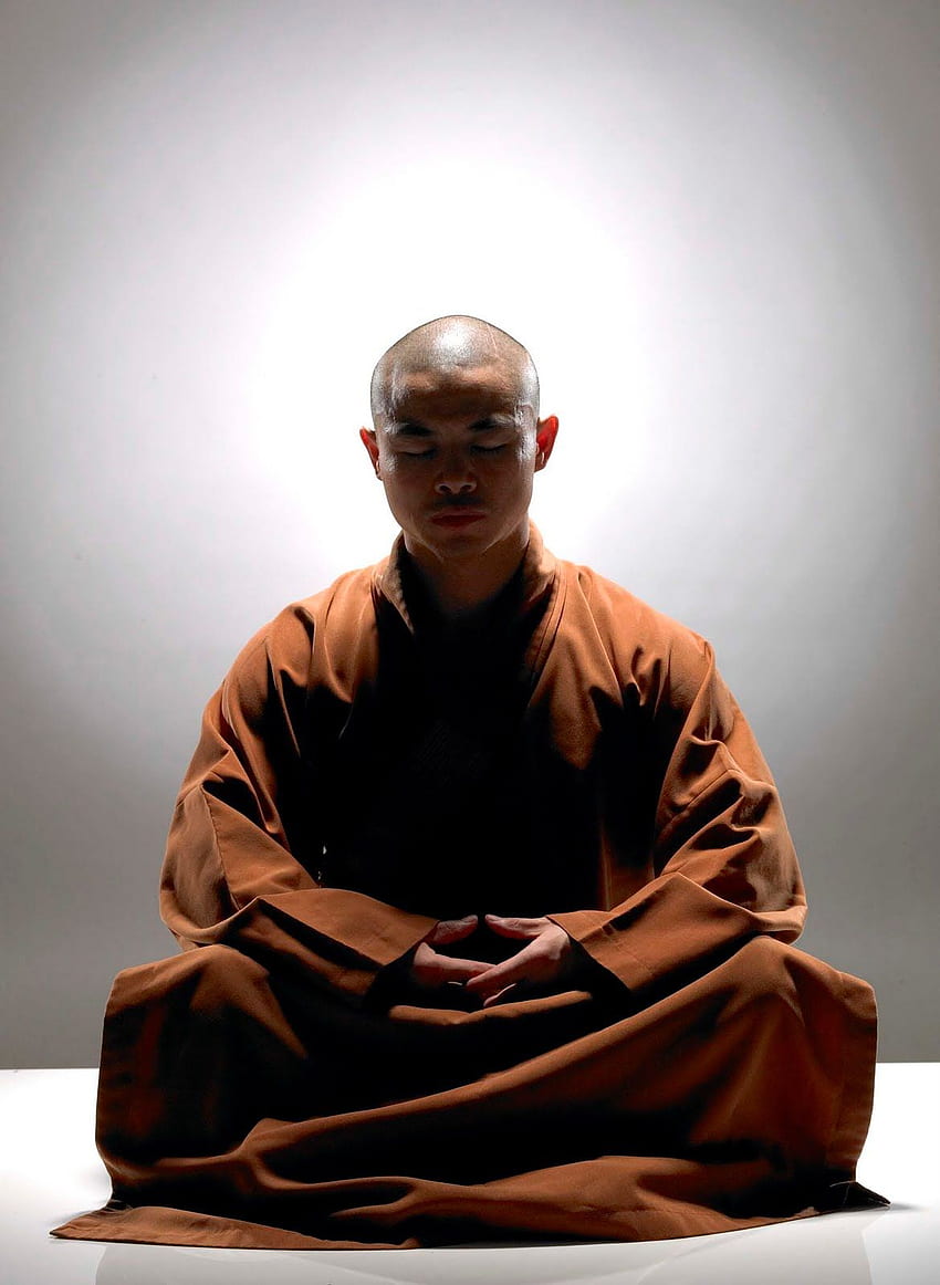 Kung-Fu-Mönch, chinesischer Mönch HD-Handy-Hintergrundbild