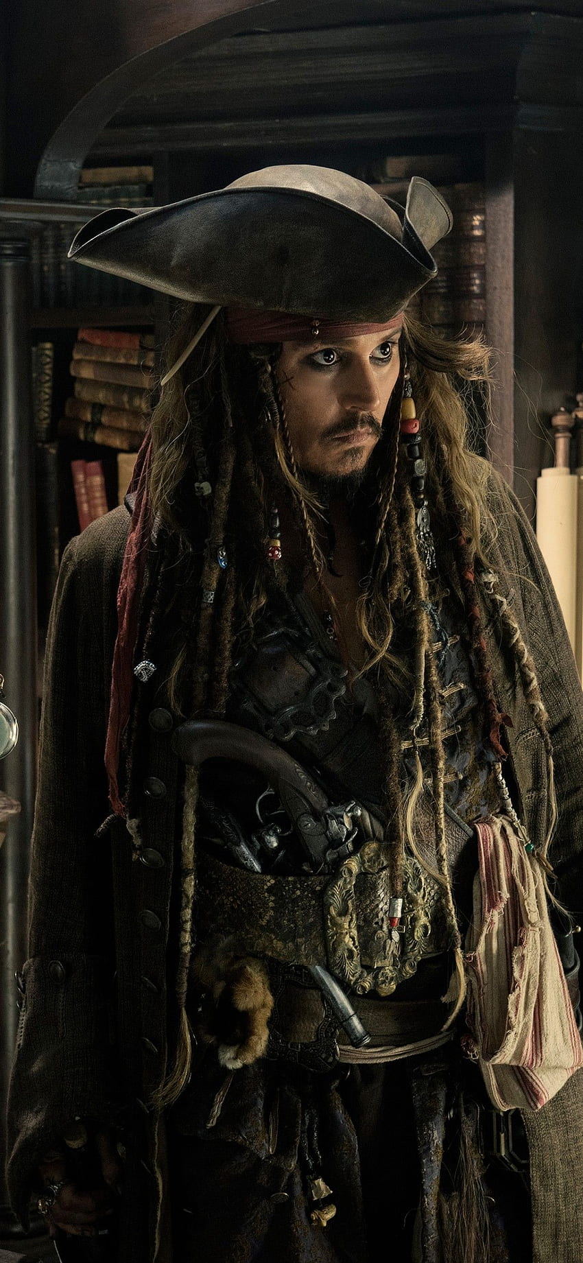 ที่มา Jack Sparrow - Pirates Of The Caribbean Dead, Captain Jack Sparrow วอลล์เปเปอร์โทรศัพท์ HD