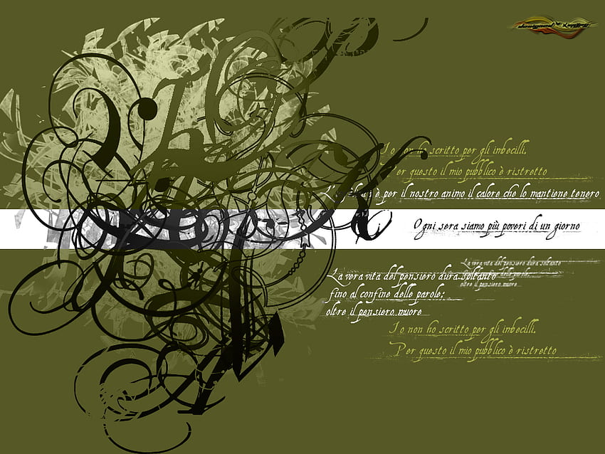 Font Mix, words, abstract, text, yellow, green, , fonts, brushes HD wallpaper