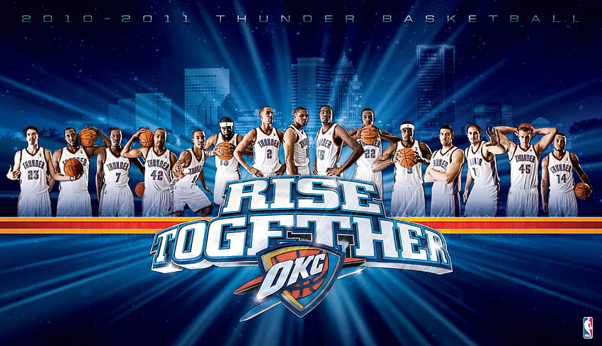 Oklahoma City Thunder - Oklahoma City Donner HD-Hintergrundbild