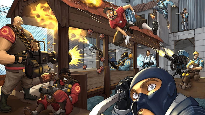 Team Fortress 2 , Background HD wallpaper