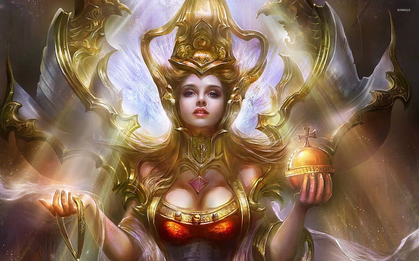 The High Priestess - Fantasy HD wallpaper