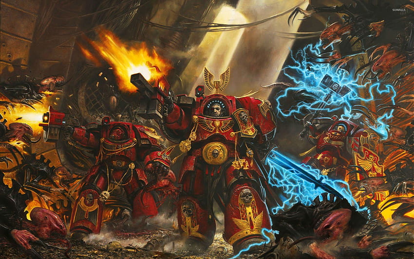 Warhammer 40,000: Dawn of War - Game, Sisters of Battle HD wallpaper