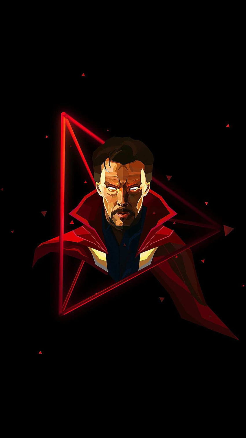 Doctor Strange Neon Avengers Infinity War . Marvel HD phone wallpaper