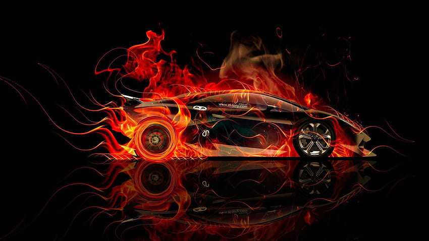 Fire lamborghini HD wallpapers | Pxfuel